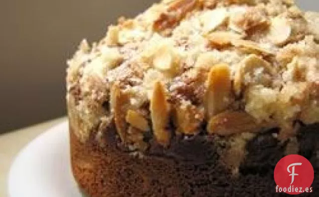 Pastel de Café de Ruibarbo de Almendras