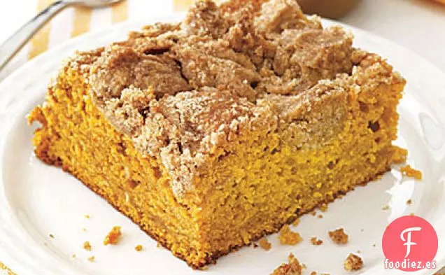 Pastel de Café de Miga de Calabaza