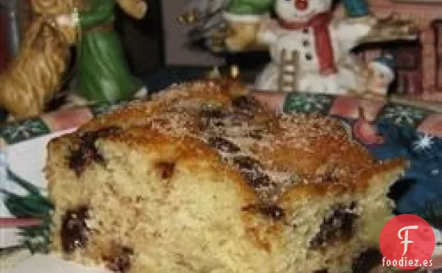 Pastel de Café con Chispas de Chocolate Fácil