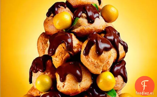 Croquembouche Navideño Publicación Invitada De Liz Of Zested