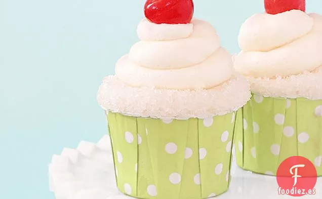 Cupcakes de Appletini