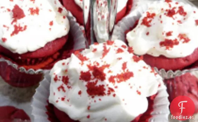 Cupcakes de Terciopelo Rojo