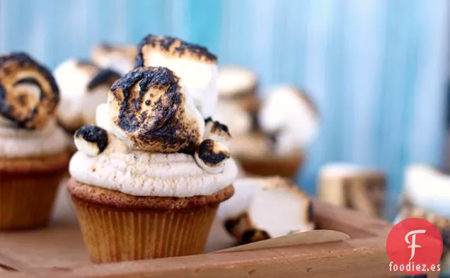 Malvavisco Tostado Cupcakes
