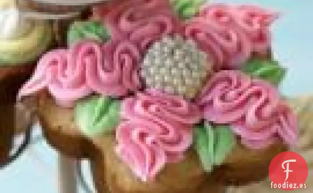 Cupcakes de Vainilla con Margaritas