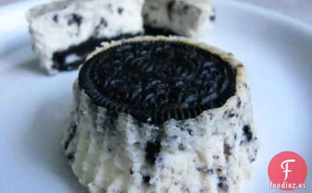 Magdalenas de Tarta de Queso Oreo
