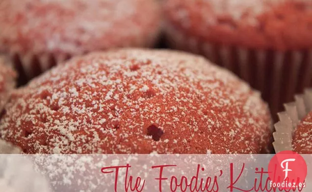 Cupcakes de Terciopelo Rosa