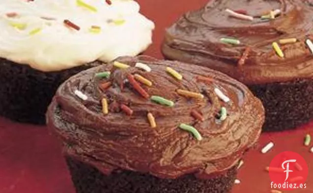 Cupcakes Blancos y Negros