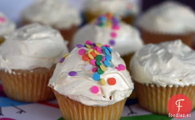 Cupcakes con Gotas de Limón