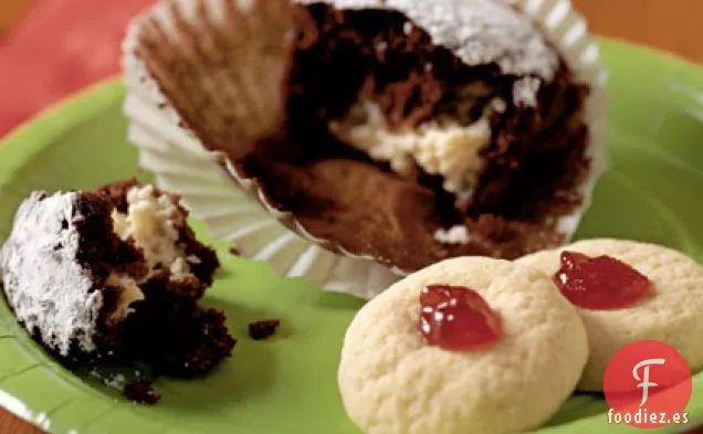 Cupcakes de Queso Crema y Chocolate