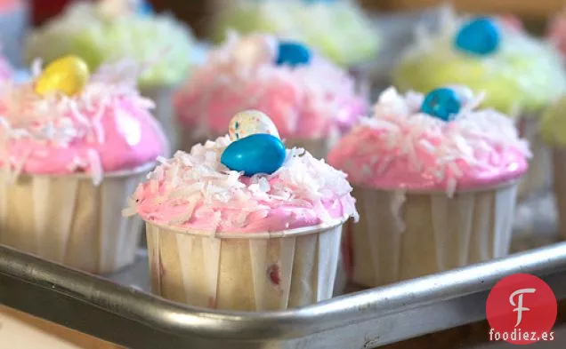 Cupcakes de Ricota de Fresa