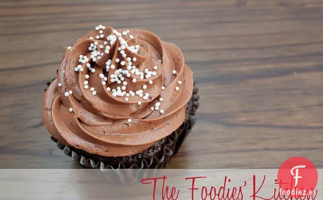 Cupcakes de Té con Chocolate Negro