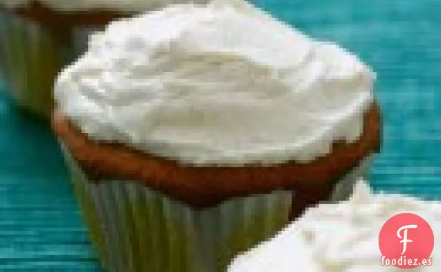 Cupcakes de Nueces de Macadamia y Chocolate Blanco