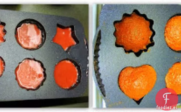Cupcakes Veganos de Terciopelo Rojo