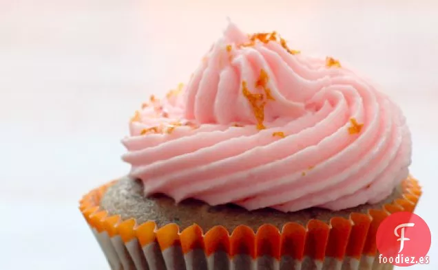 Cupcakes de Tequila Sunrise