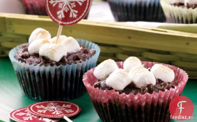 Cupcakes de Chocolate y Malvavisco
