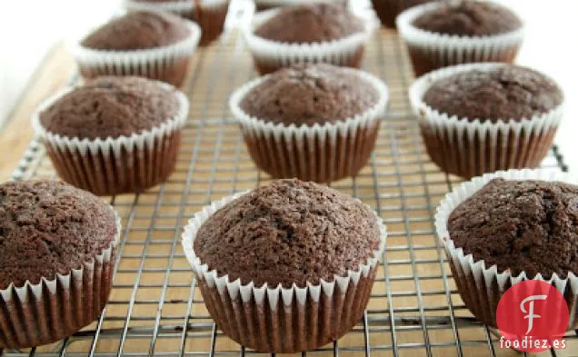 Cupcakes de Alegría de Montículo / almendra