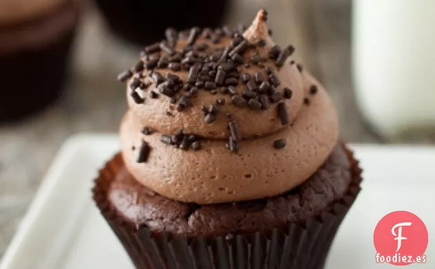 Cupcakes con Chispas de Chocolate