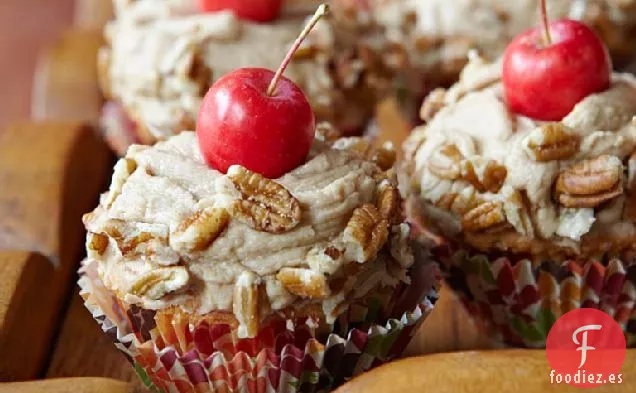 Cupcakes de Manzana con Caramelo