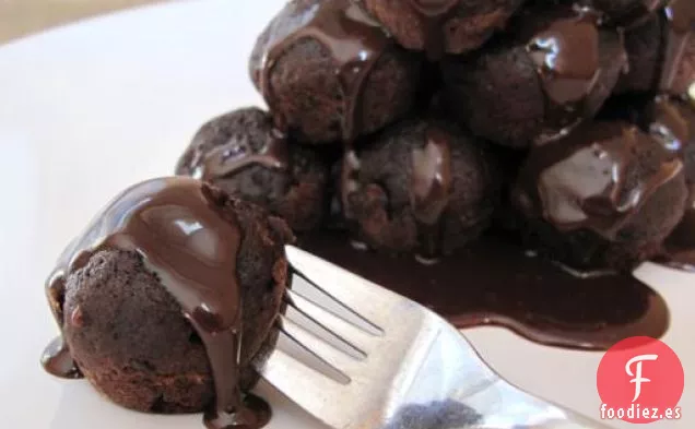 Cupcakes de Calabacín de Chocolate