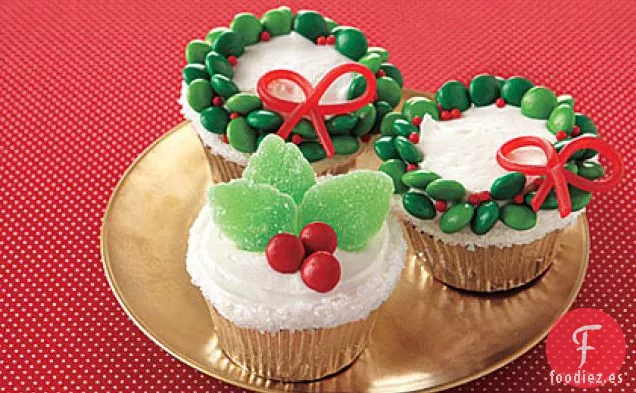 Cupcakes de Holly-Jolly