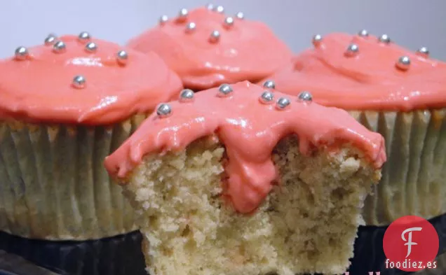 Cupcakes De Té Verde Con Mousse De Chocolate Blanco