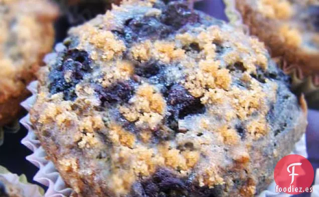Cupcakes de Pastel de Arándanos