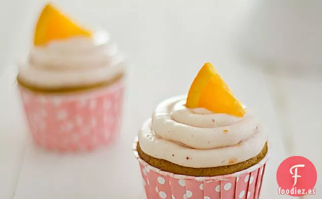 Cupcakes de Mimosa de Fresa