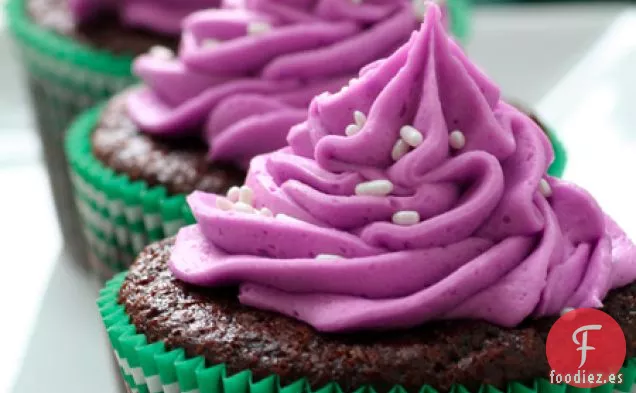 Cupcakes Mexicanos de Chocolate Caliente