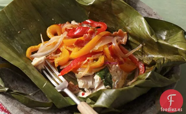 Tamales de Pescado y Verduras