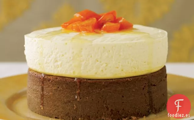 Pan de Jengibre con Tarta de Queso de Quark