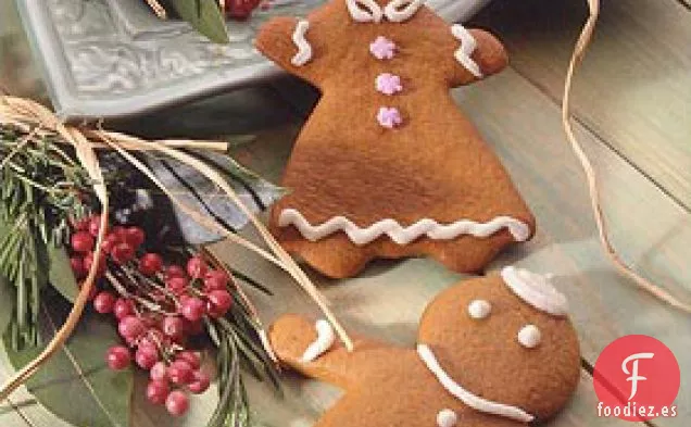 Personas de Pan de Jengibre con Especias de Naranja