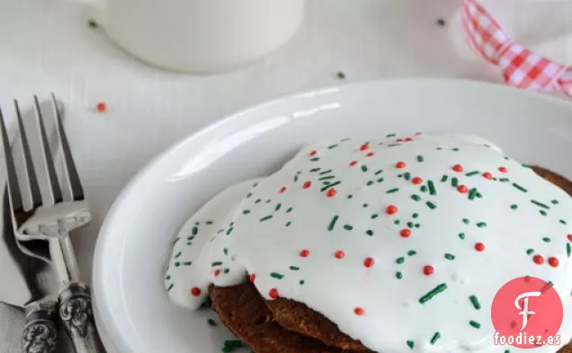 Tortitas de pan de jengibre {saludables} 