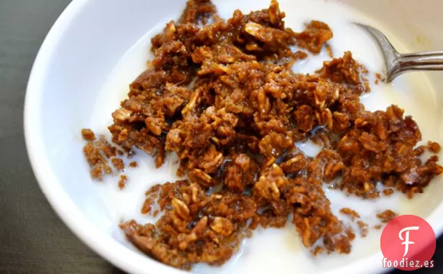 Harina de Avena Horneada con Pan de Jengibre