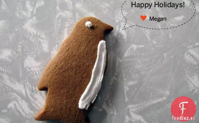 Pingüinos de Pan de Jengibre