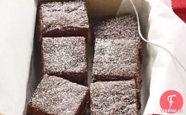 Barras de Pan de Jengibre de Chocolate