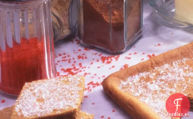 Barras de Pan de Jengibre Fáciles