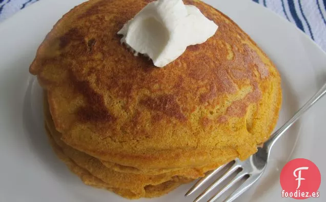 Semana de Comida Reconfortante: Panqueques de calabaza y jengibre