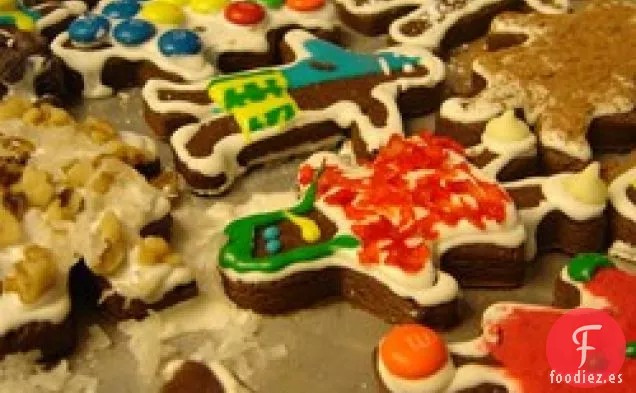 Galletas de Jengibre de Chocolate