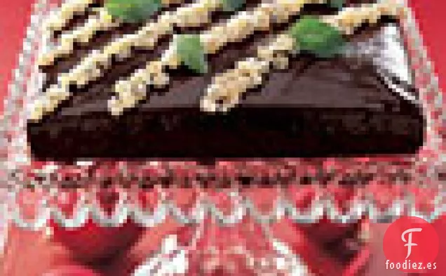 Pastel de Jengibre Cubierto de Chocolate