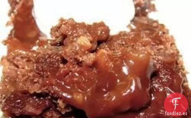 Pastel de Helado de Chocolate Caliente