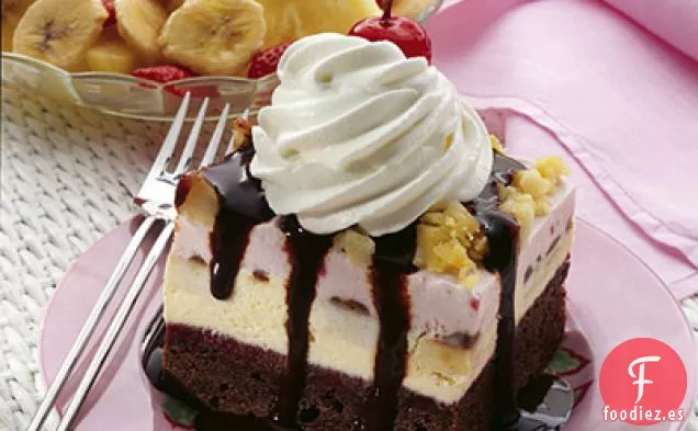 Pastel de Plátano Partido