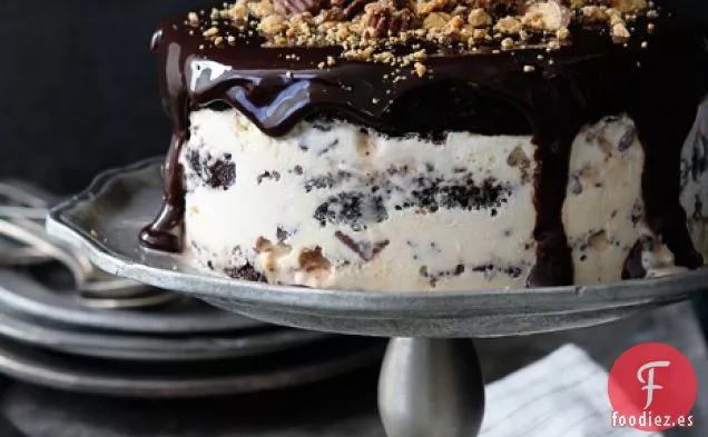 Pastel de Helado de Brownie de Reese