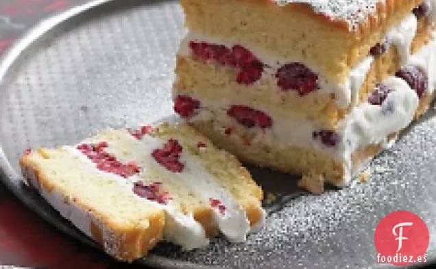 Pastel de Helado de Frambuesa
