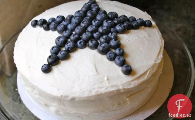 Pastel de Capa de Estrellas
