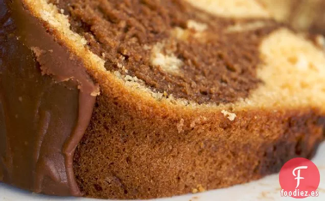 Pastel de Mármol de Caramelo