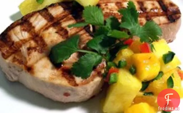 Pez Espada Cítrico Con Salsa Cítrica