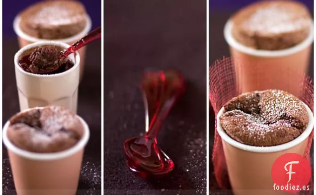 Soufflé de Chocolate negro con sabor a Cardamomo
