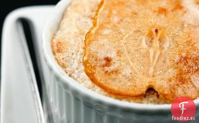 Taillevent Pera Souffles con Pera Obleas