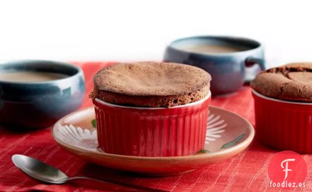 Soufflé de Chocolate Mexicano Fácil