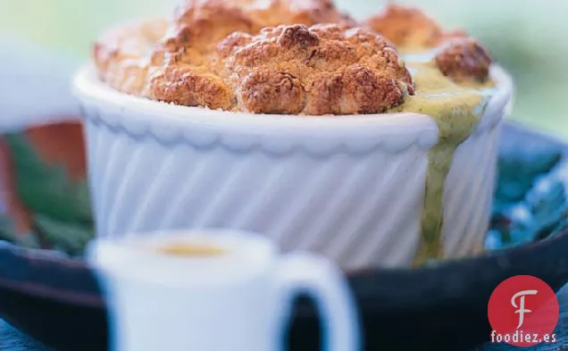 Soufflés de Cangrejo y Tomillo Limón